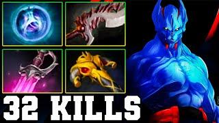 32 Kills Night Stalker !! Night Stalker Dota 2 Offlane Carry Build Pro Gameplay Guide 7.37