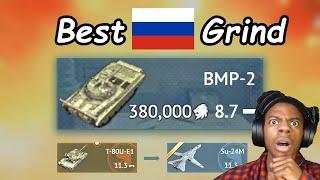 Grind Russian Tech Tree, Top Tier Experience