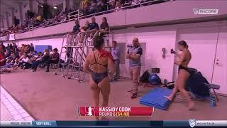 Kassidy Cook diving Stanford 2018