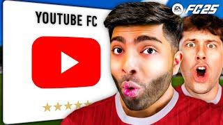 I Rebuilt a Team Using ONLY FC25 YOUTUBERS!
