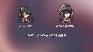 Azur lane Quick and Easy Guide Ep 14 - Level up ships fast as a beginner.