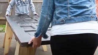 The HOTTEST new DIY decor trends using baskets, old doors and more!