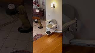 Harmar SL300 Stairlift Installed & Tested with Remote | Smooth Ride Demo by HomePro Mobility