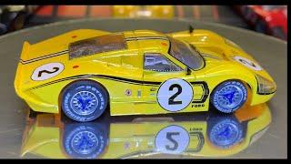Ford GT40 Mk4 #2 Yellow by AFX/Racemasters PN 22014