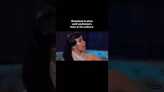 Cardi B confronts a hater in the audience #shorts