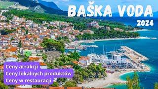 Chorwacja Baška Voda 2024 - Ceny, atrakcje, plaże, lokalne produkty. Vlog #15