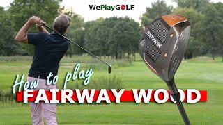 How to hit your fairway wood off the tee and off the ground - A golf lesson