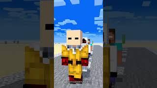 Help Herobrine become the Strongest-Minecraft Short Animation #trending #onepunchman #shorts #fyp