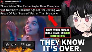 Rachel Zegler No Longer Blames "Misogyny" For Backlash In Desperate Attempt To Save Snow White Flop