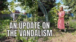 AN UPDATE ON THE VANDALISM / ALLOTMENT GARDENING UK