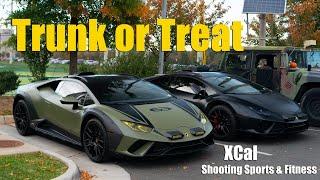 From Exotics to JDMs Full Parking Lot of Fun | XCal Hosts Truck or Treat Event