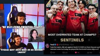 Tarik & Kyedae are SHOCKED By TenZ & Teammates Tweet After Beating Gen G