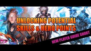 Guild Wars 2 New Player Guide 2022 Short | Unlocking Skills and Hero Points