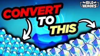 Idle Heroes - Convert GEMS into CONTRACT Starry Gems!!!