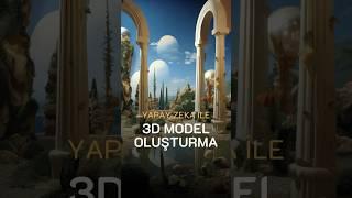 Yapay zeka ile nasıl, tam olarak verdiğiniz ölçülere uygun 3D model üretebilirsiniz? #keşfet