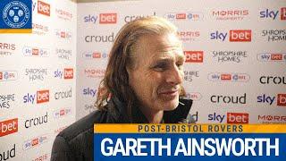 POST-BRISTOL ROVERS | Gareth Ainsworth