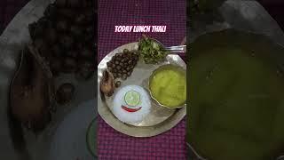 #motivation #food  #lunch  Today my lunch thali /Simple buy tasty
