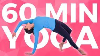 60 minute Yoga Class for FLEXIBILITY & STRENGTH | At Home Full Body Yoga Mobility