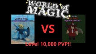 World of Magic LVL 10K WATER VS MAGMA PVP!!