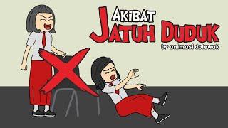 Akibat Jatuh Posisi Duduk - Animasi Edukasi