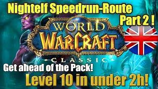 Classic WoW Startzone-Speedrun! Part 1.2 Night Elf !