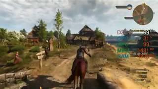 GeForce GTX 1060 6GB -- AMD Ryzen 5 2600 -- The Witcher 3 Wild Hunt FPS Test