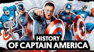 History of Captain America (Steve Rogers)