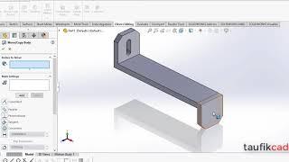 SOLIDWORKS tutorials news # move copy body