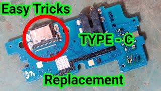 Type C Charging jack Replacement  // Type - C Connecter Replacement  Easy Way #alammobiletech