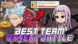 THE BEST TEAM for the NEW ADVENT BATTLE! | Seven Deadly Sins Idle