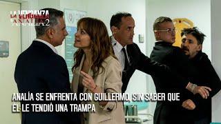 Analía confronts Guillermo, unaware that he set a trap for her | Analía's Revenge 2