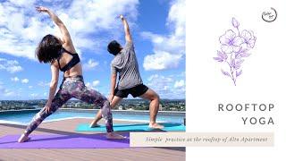 Yoga Practice at the Rooftop - Brisbane Apartment