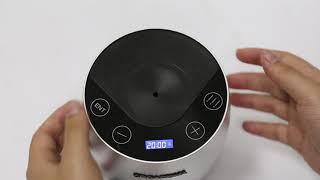 Portable aroma diffuser scent delivery system perfume dispenser for bathroom