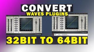 Convert waves plugins from 32bit to 64bit