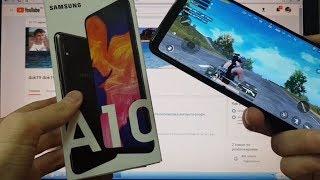 Обзор Samsung A10 2019 Распаковка Самсунг А10 (A105F)