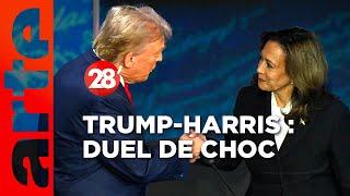 Débat Trump-Harris : le tournant de la présidentielle américaine ? | 28 minutes | ARTE