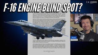 F-16 Crash Caused by Unknown Engine Issue - Holloman Apr 2024 AIB Report Review