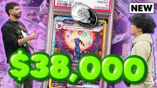 I’VE NEVER SEEN SO MANY EEVEELUTIONS! $38,000+ | POKEMON VENDOR POV