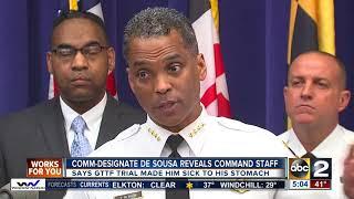 De Sousa unveils command staff, addresses GTTF Trial