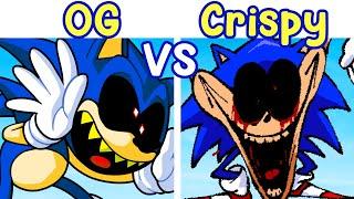 FNF COME OUT TO PLAY but OG vs EXTRA CRISPY (VS MC-X Sonic.EXE)