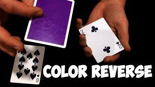 VERY COOL CARD TRICK REVERSE COLOR The best secrets of card tricks are always No...