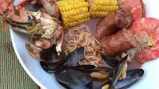 How To make Low Country Seafood Ramen