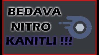 DISCORD BEDAVA NITRO ALMA ?! OHA KANITLI  2021 ( ! )