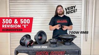 300e and 500e Subwoofer Spotlight