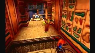 Crash Bandicoot 3: Warped - Level 9: Tomb Time (Double Clear Gem Get)