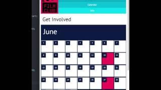 Calendar Mobile Responsive HTML + CSS