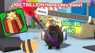 100T honeyday boost (F-bean + Honeyday) 500B+ Sec