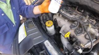 How To Eliminate Chrysler Steering Rail Oil Leaks/Как устранить утечки масло рулевой рейки Chrysler