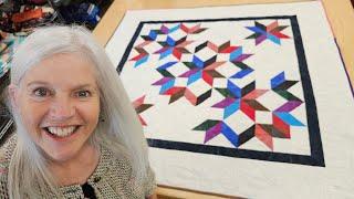 VERY EASY "COSMIC JEWELS REVISITED" QUILT!