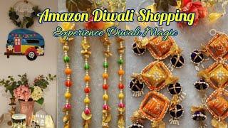 Amazon  Decor Haul || Diwali Decoration Haul || INDIA Shopping || HOME Decor Shopping || #festival